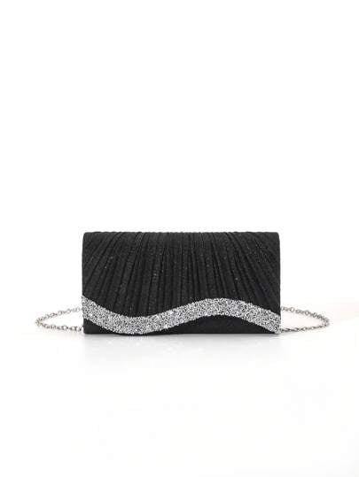 Mini Bolsa de Mão Brilhante - Luna Fashion Style -