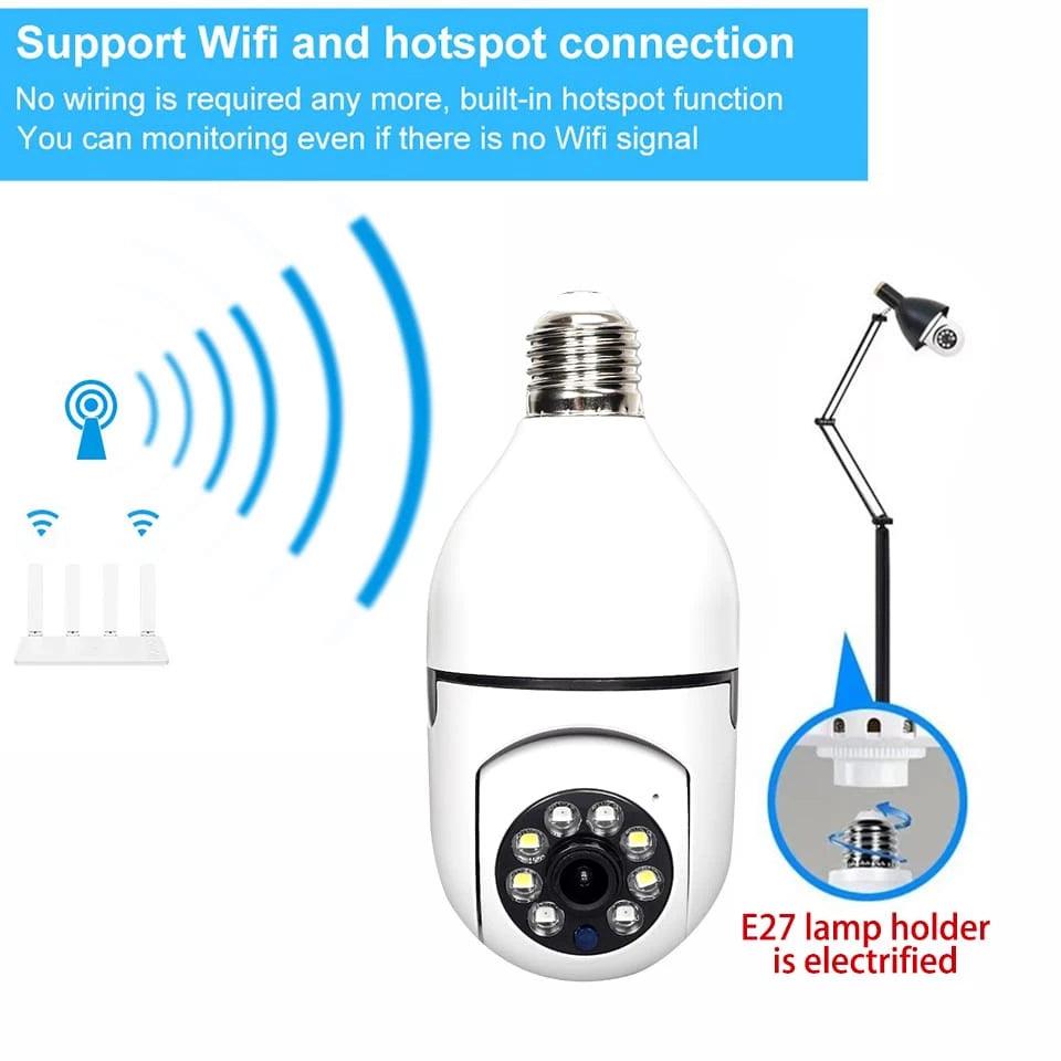 Mini IP Câmera Wifi c/ Acesso Remoto e Visão Noturna - Luna Fashion Style -