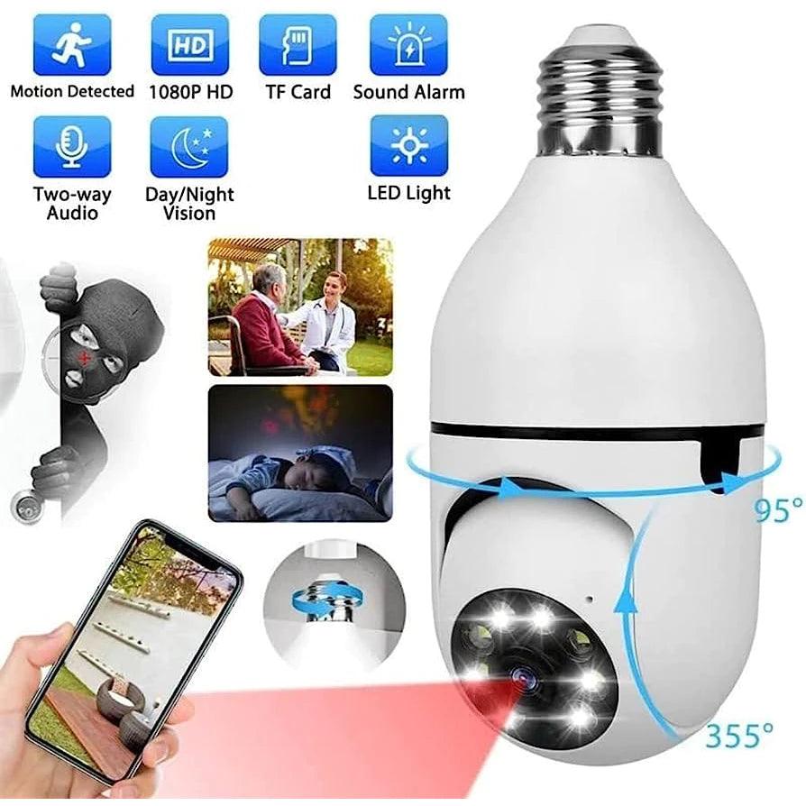 Mini IP Câmera Wifi c/ Acesso Remoto e Visão Noturna - Luna Fashion Style -