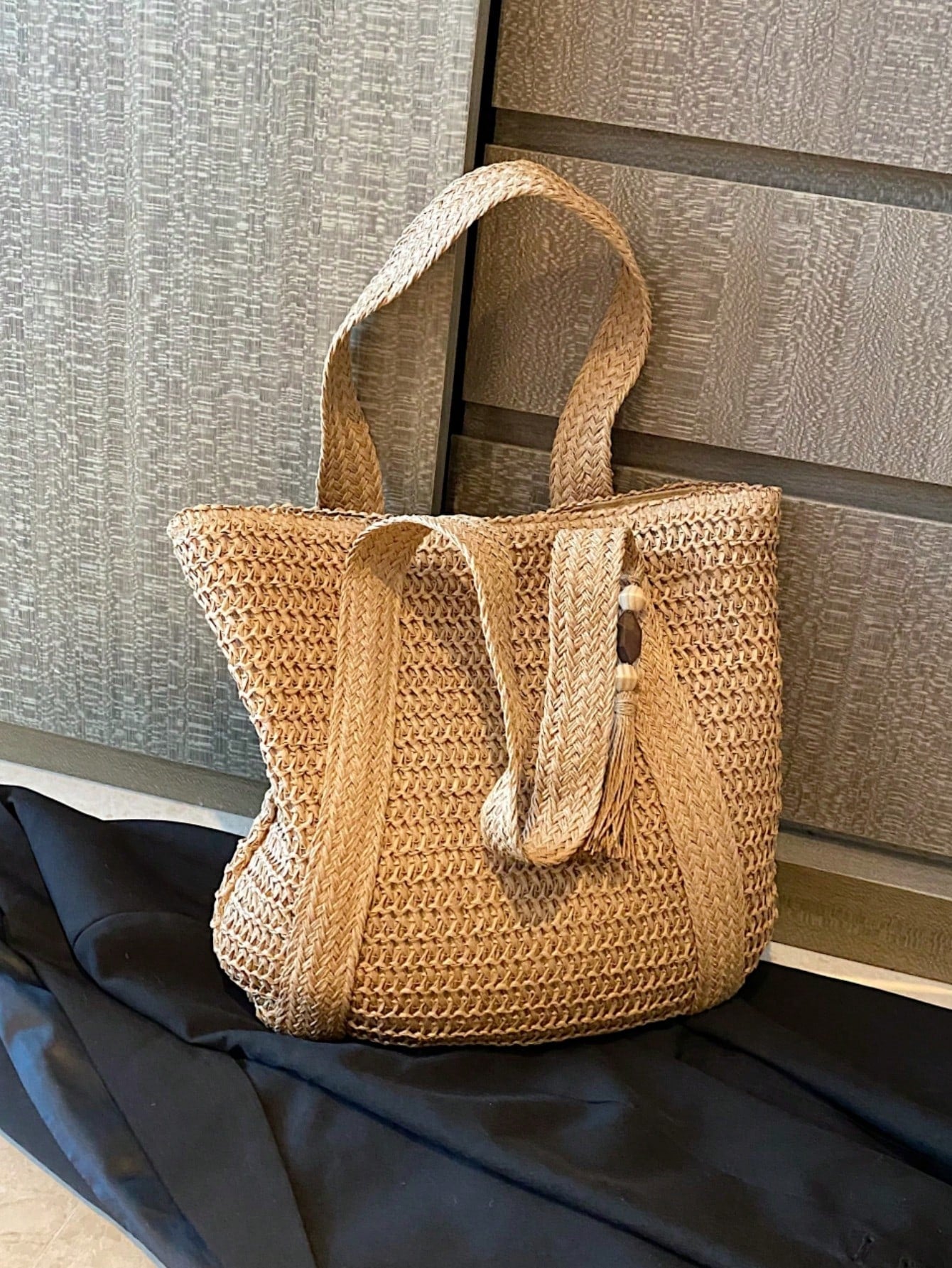 Nova Bolsa de Praia Trançada Elegante - Luna Fashion Style -