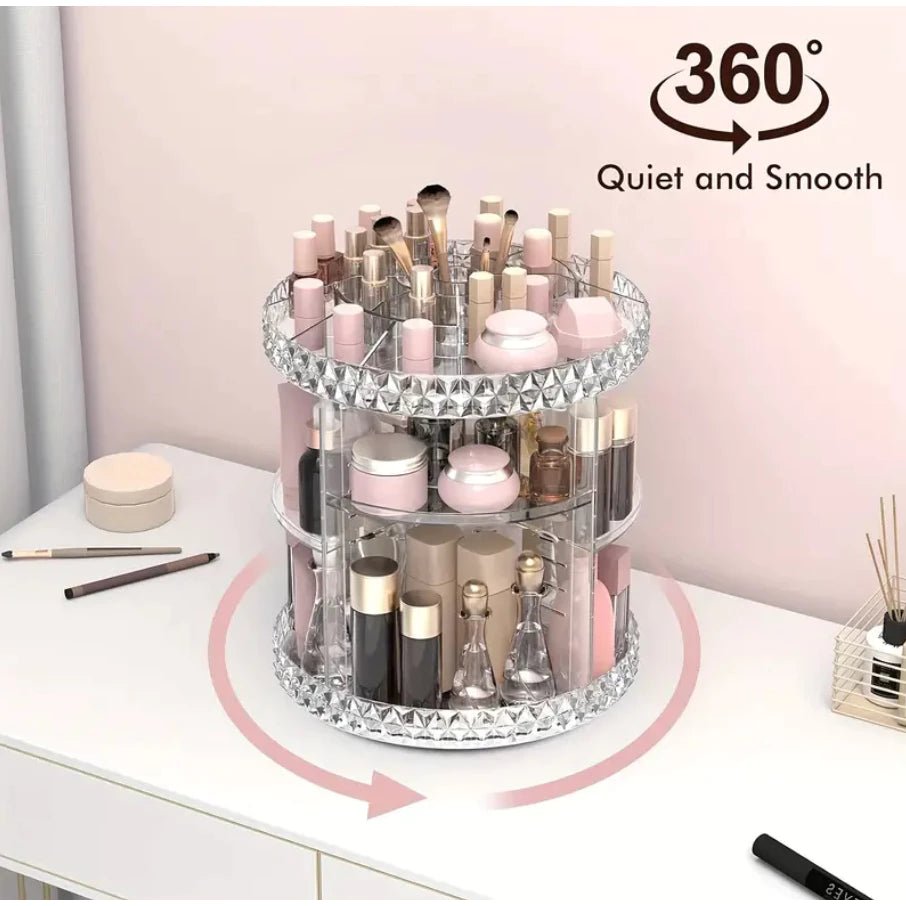 Organizador de Cosméticos Giratório 360º - Luna Fashion Style -