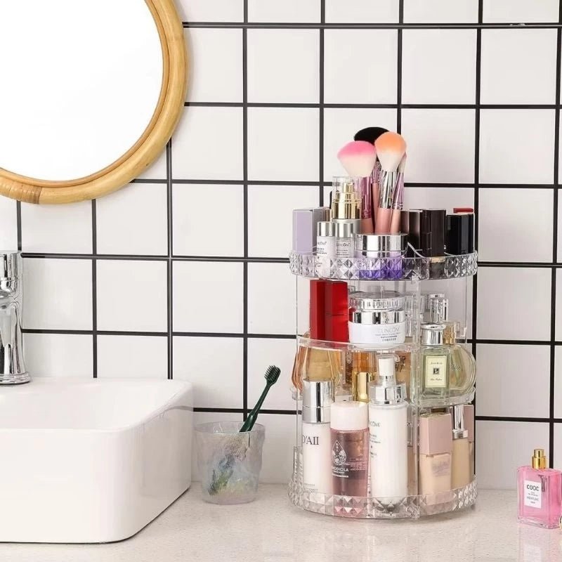 Organizador de Cosméticos Giratório 360º - Luna Fashion Style -