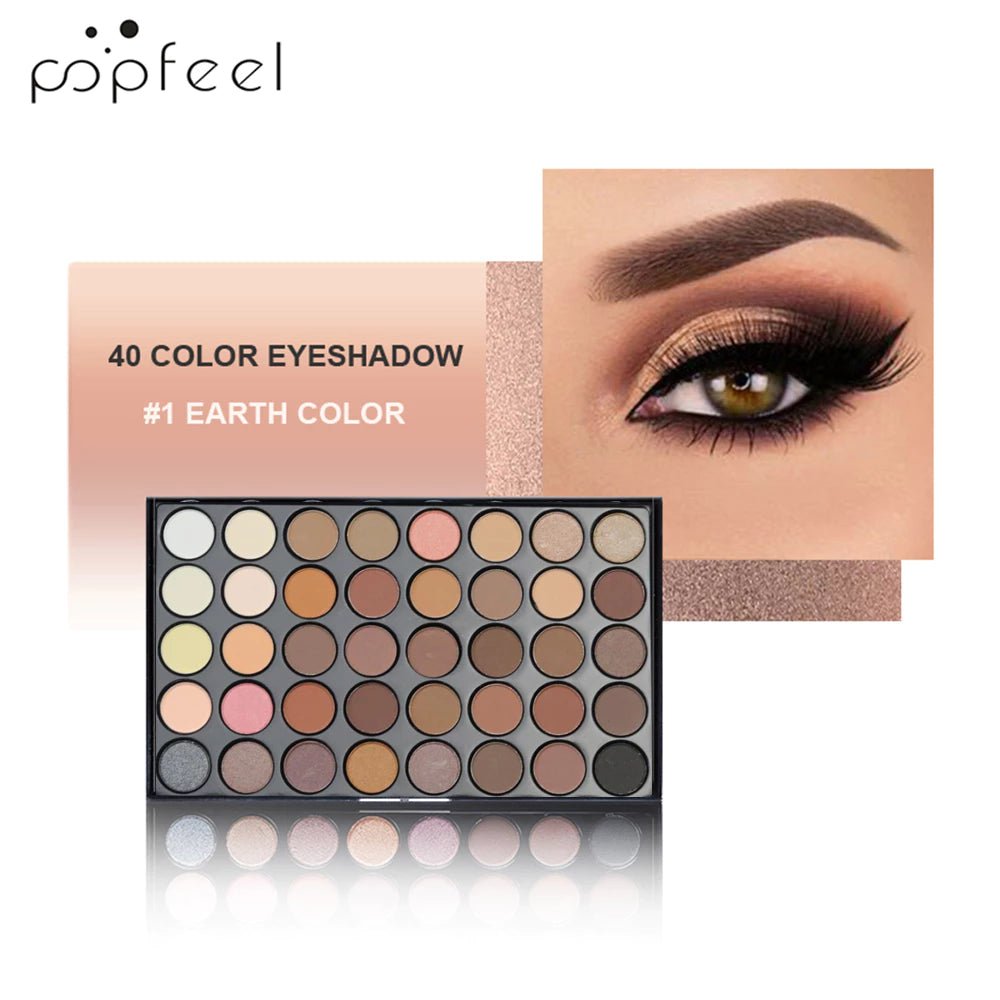 Paleta de Sombras 40 Cores - Luna Fashion Style -