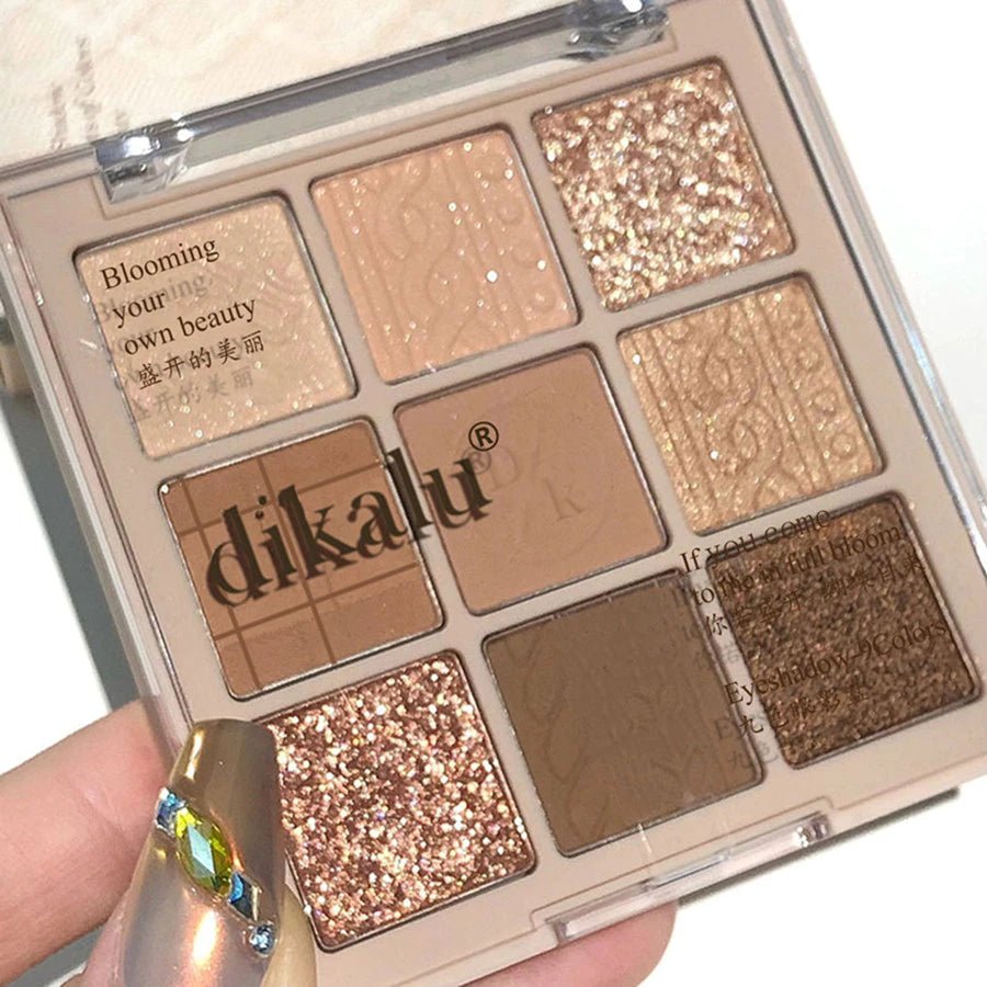 Paleta de Sombras 9 Cores | Tons Terrosos - Luna Fashion Style -