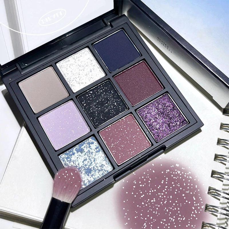 Paleta de Sombras com 9 Cores | Brilhante e Estilosa - Luna Fashion Style -