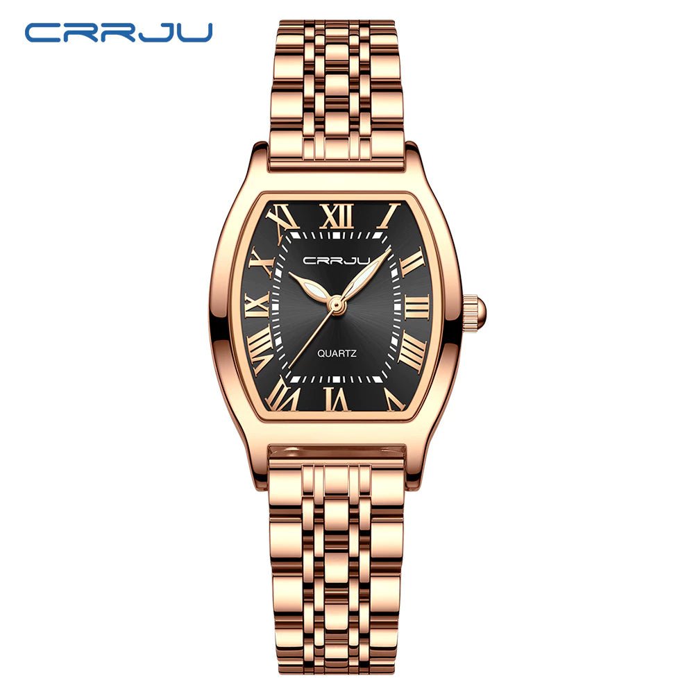 Relógio CRRJU Quartzo | À Prova D'água - Luna Fashion Style -