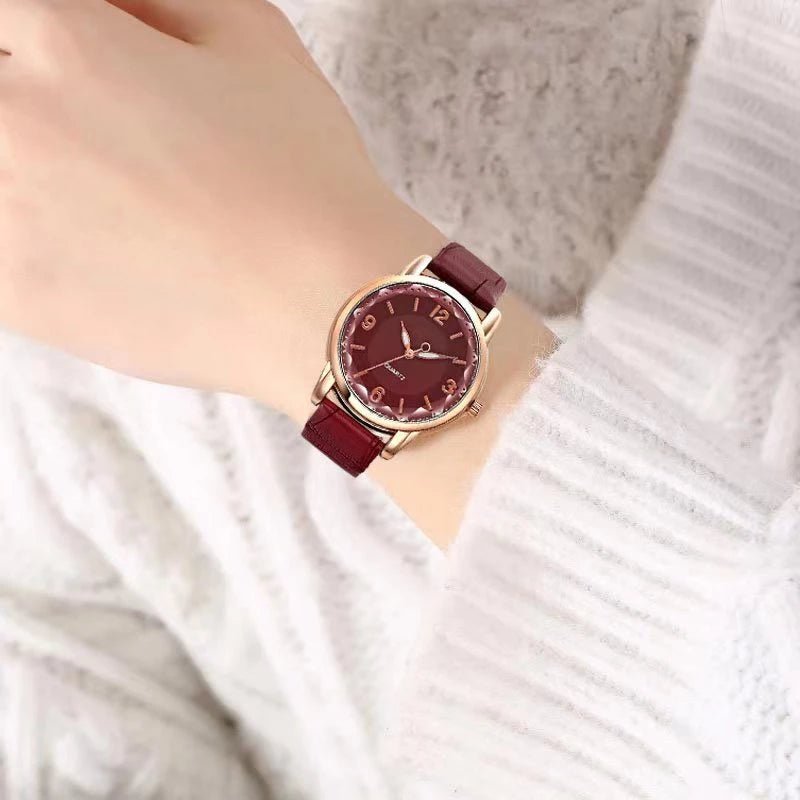 Relógio De Quartzo Feminino Moda - Luna Fashion Style -