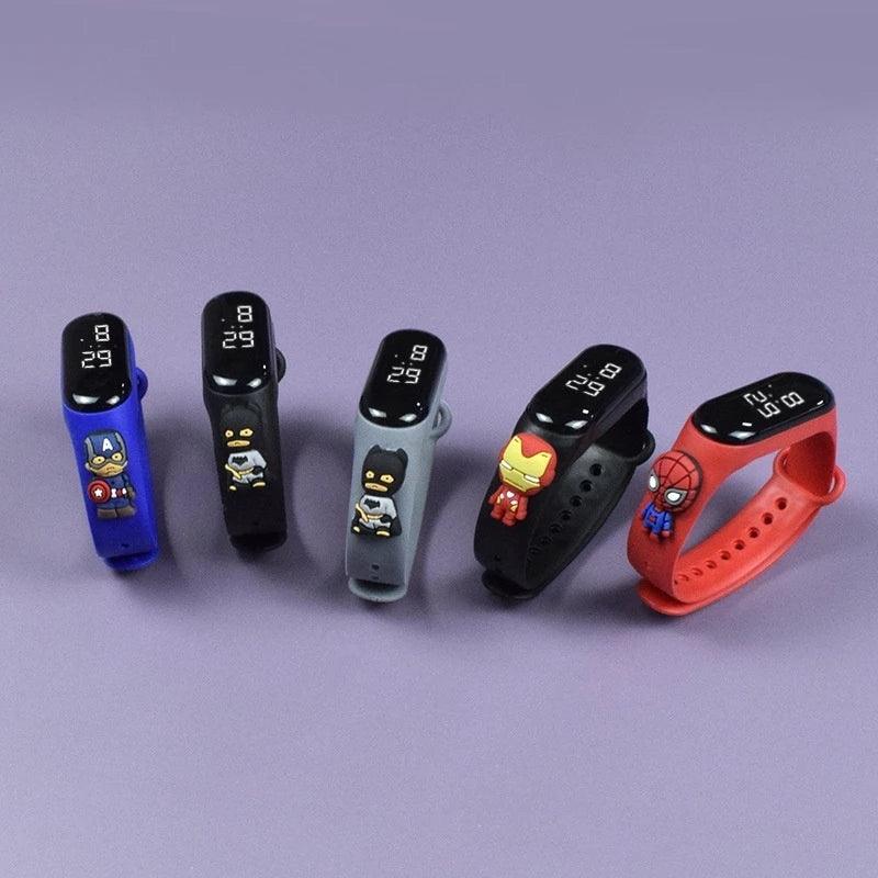 Relógio Digital LED Infantil com Desenhos | Compre 1 e Leve 2 - Luna Fashion Style -