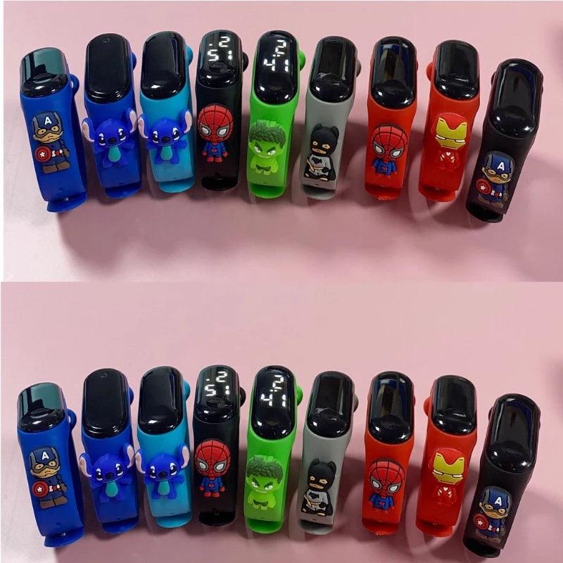 Relógio Digital LED Infantil com Desenhos | Compre 1 e Leve 2 - Luna Fashion Style -