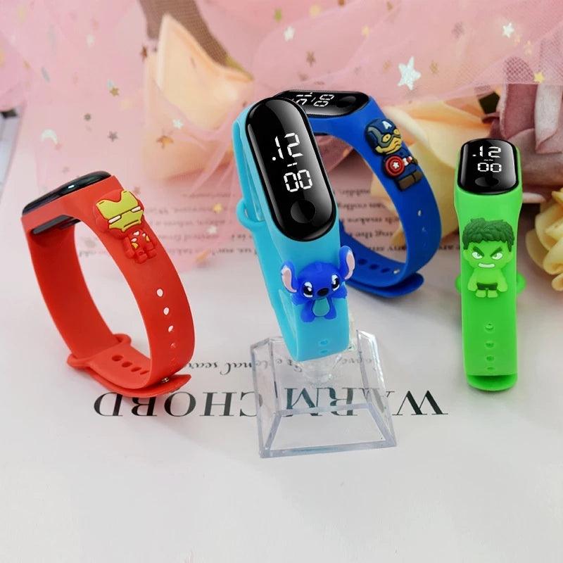 Relógio Digital LED Infantil com Desenhos | Compre 1 e Leve 2 - Luna Fashion Style -