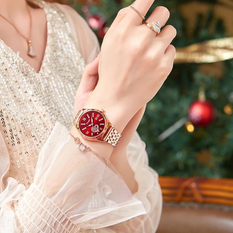 Relógio Feminino Luxuries POSHI | À Prova D'água - Luna Fashion Style -