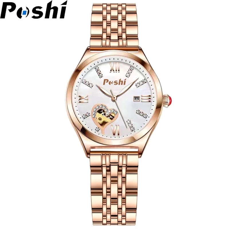 Relógio Feminino Luxuries POSHI | À Prova D'água - Luna Fashion Style -