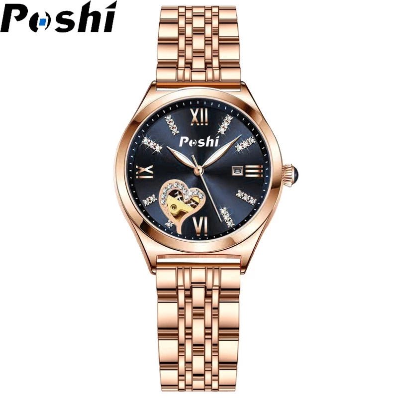 Relógio Feminino Luxuries POSHI | À Prova D'água - Luna Fashion Style -