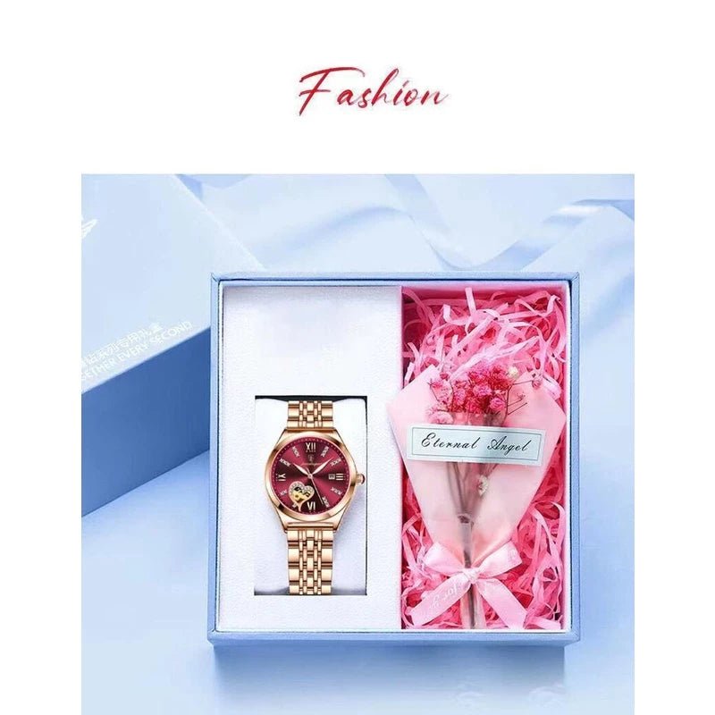 Relógio Feminino Luxuries POSHI | À Prova D'água - Luna Fashion Style -