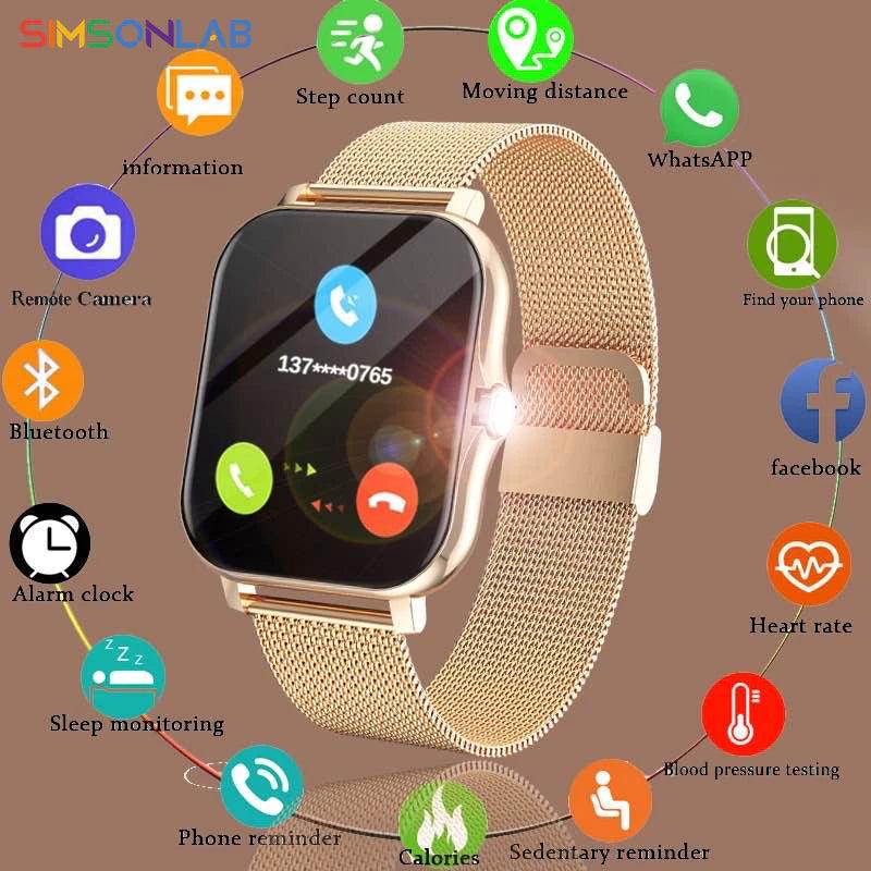 Relógio Smart Watch Full Touch Color Fitness - Luna Fashion Style -