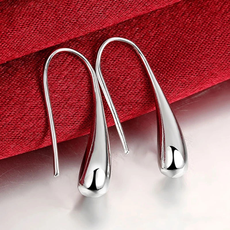 Conjunto Gota D'Água em Prata 925