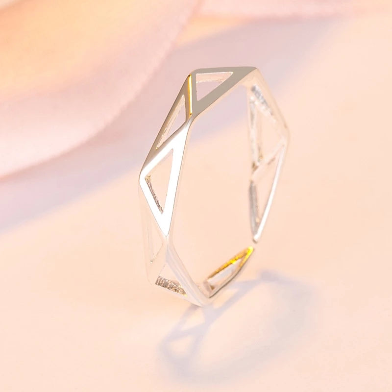 Anillo delicado - Plata S925 ajustable y minimalista