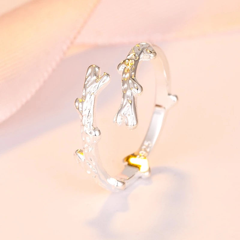 Anillo delicado - Plata S925 ajustable y minimalista