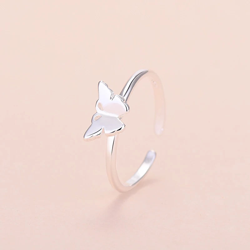 Anillo delicado - Plata S925 ajustable y minimalista