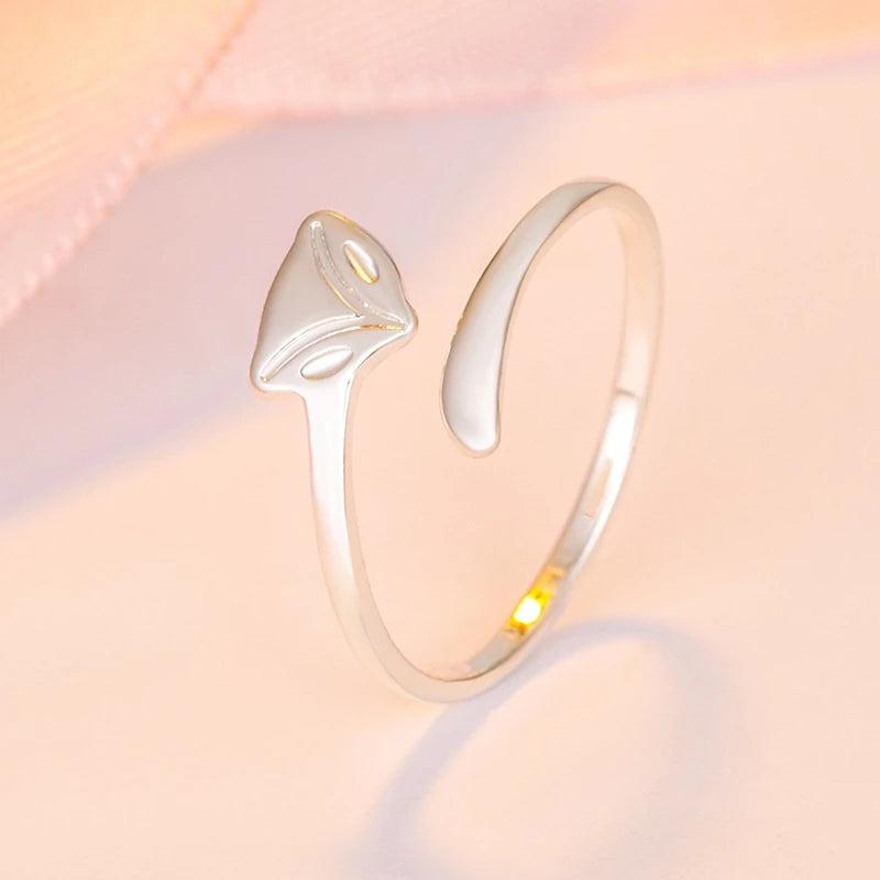 Anillo delicado - Plata S925 ajustable y minimalista