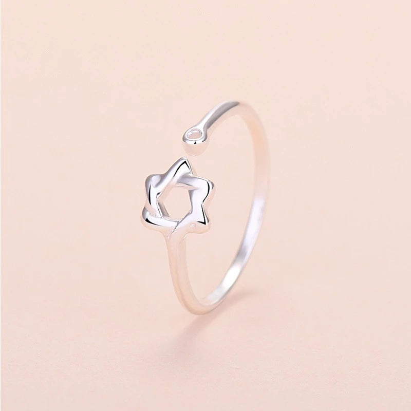Anillo delicado - Plata S925 ajustable y minimalista