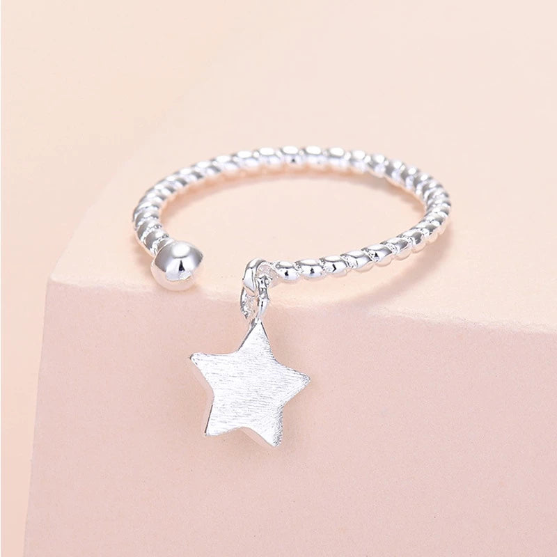 Anillo delicado - Plata S925 ajustable y minimalista