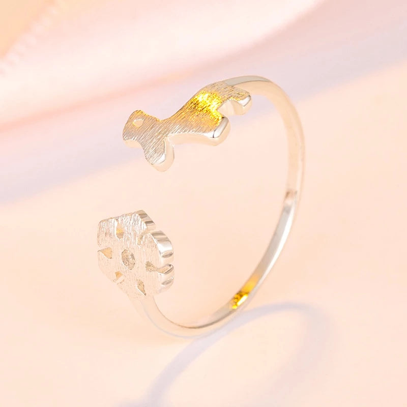 Anillo delicado - Plata S925 ajustable y minimalista