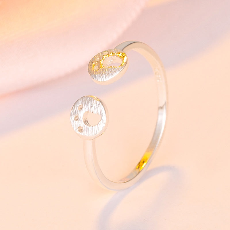 Anillo delicado - Plata S925 ajustable y minimalista