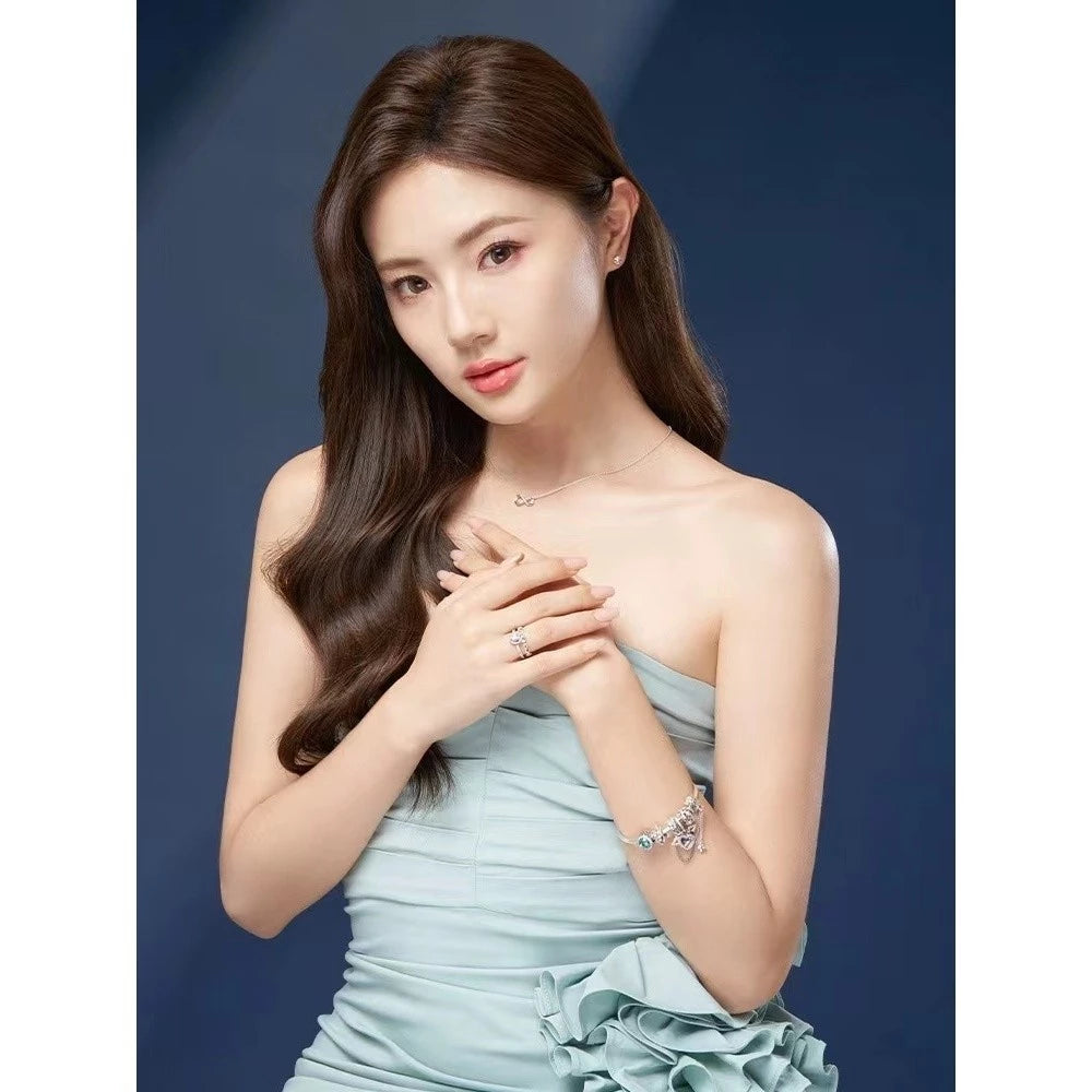 Anillo LoveShine - Plata 925 con corazón y circonita brillante