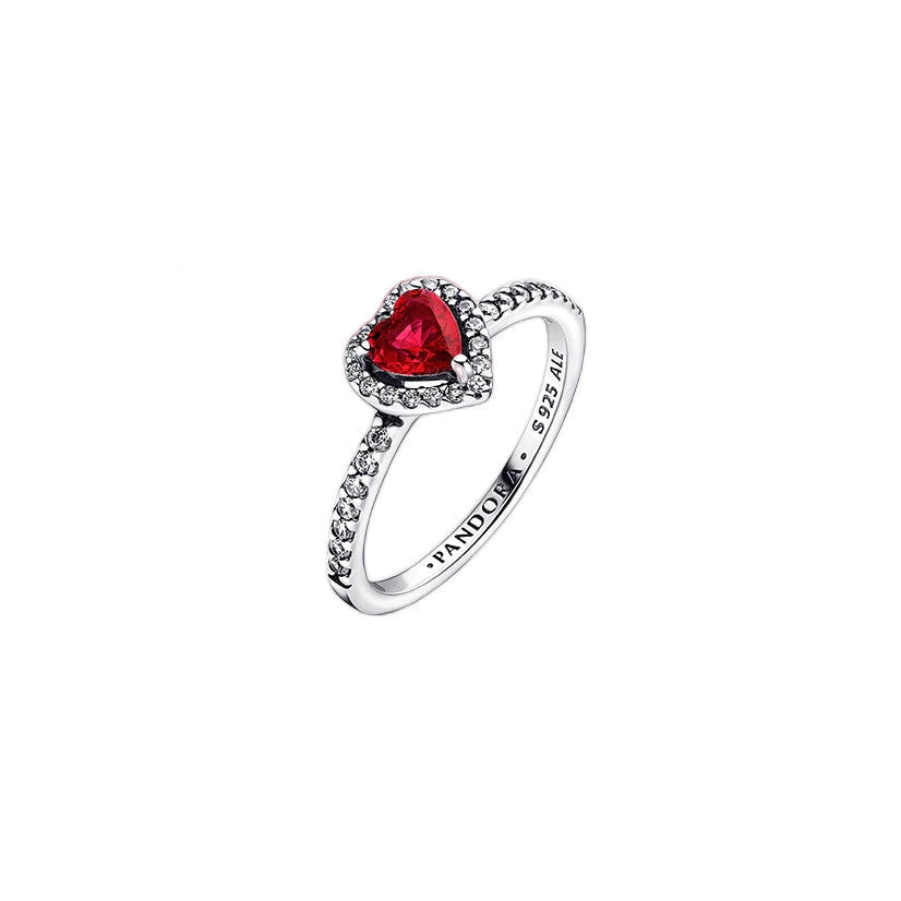 Anillo LoveShine - Plata 925 con corazón y circonita brillante