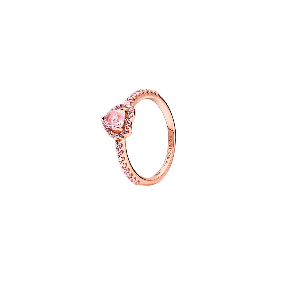 Anillo LoveShine - Plata 925 con corazón y circonita brillante