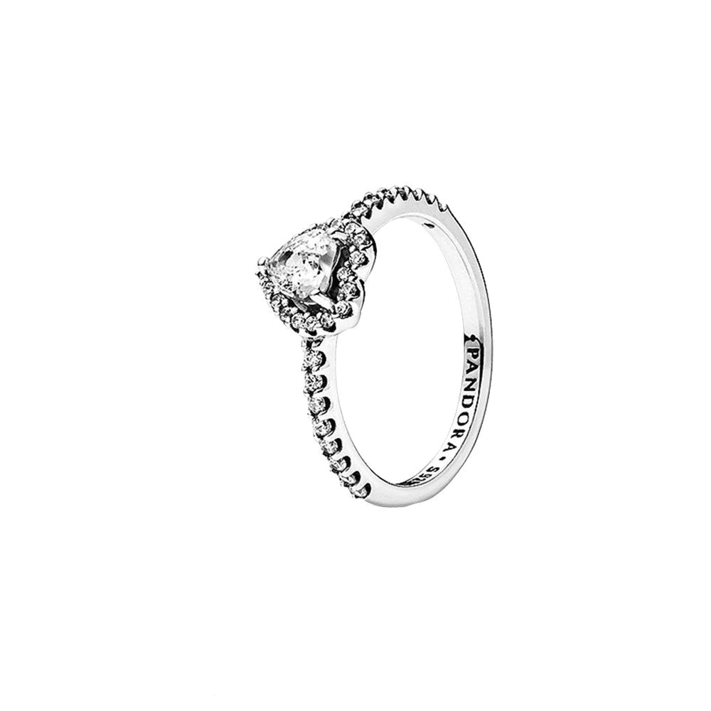 Anillo LoveShine - Plata 925 con corazón y circonita brillante