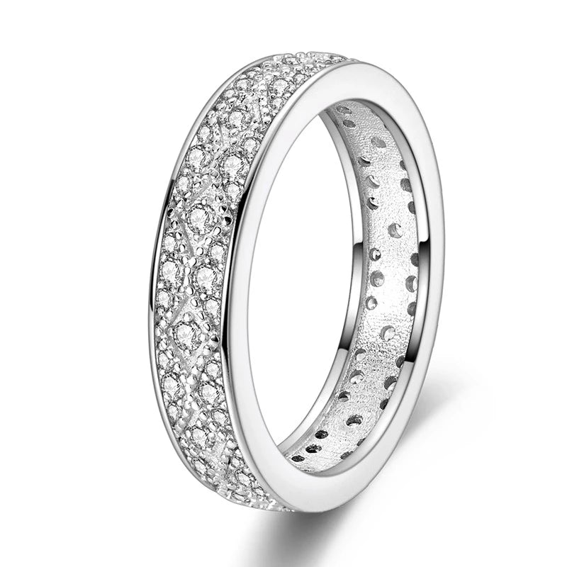 Anillo Arcoíris Elegancia - Plata 925 con Circonita en Forma de Gota de Agua