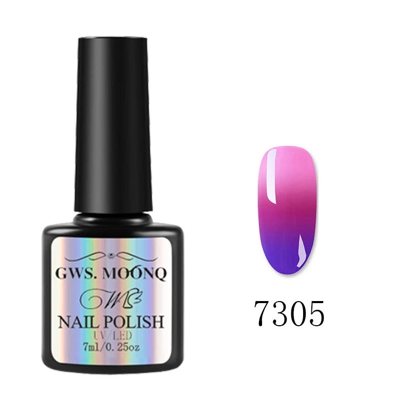 Esmalte em Gel Térmico GWS MOONQ - Luna Fashion Style -