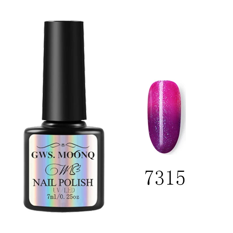 Esmalte em Gel Térmico GWS MOONQ - Luna Fashion Style -