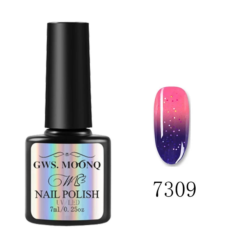 Esmalte em Gel Térmico GWS MOONQ - Luna Fashion Style -