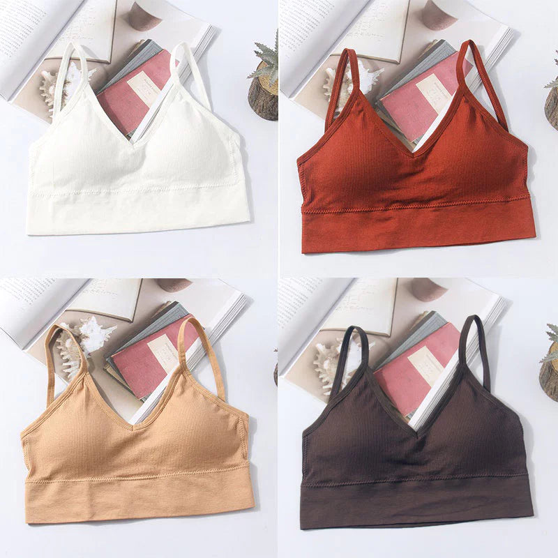 Top Yoga Sexy V-Neck | Conforto, Sustentação e Estilo