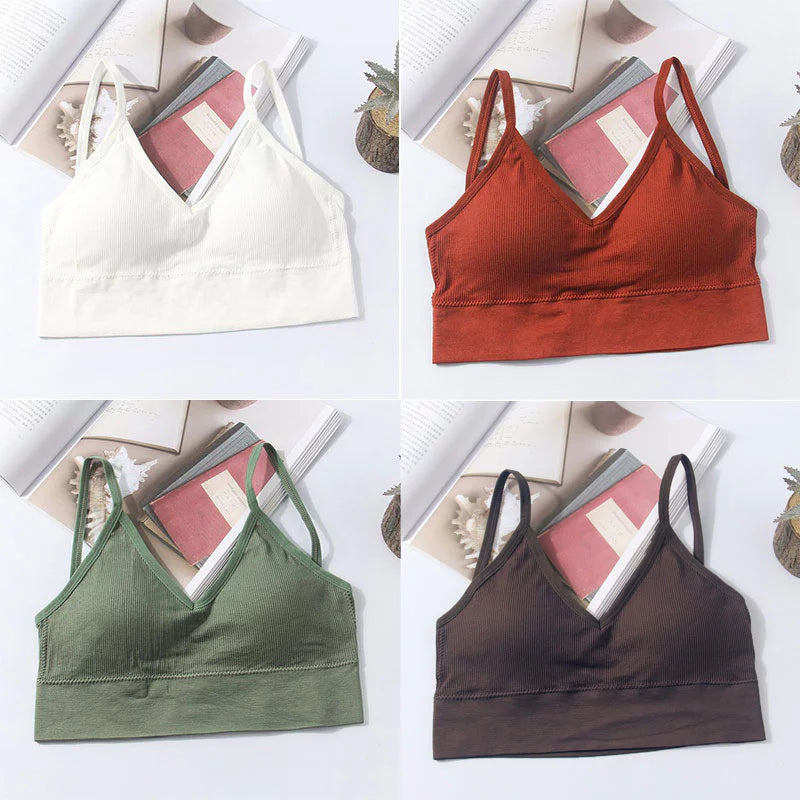 Top Yoga Sexy V-Neck | Conforto, Sustentação e Estilo