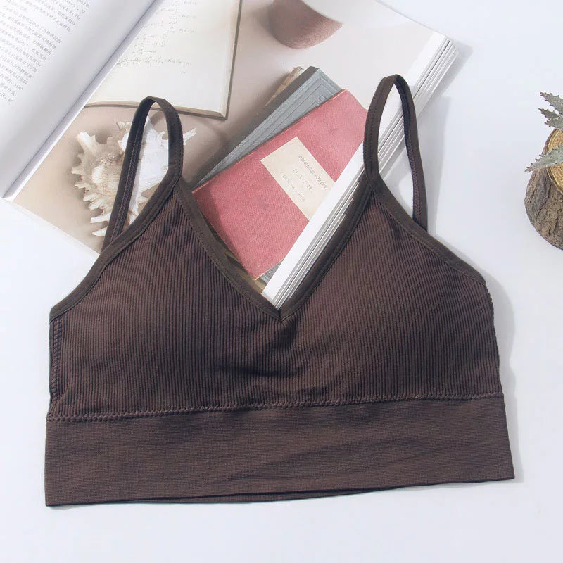 Top Yoga Sexy V-Neck | Conforto, Sustentação e Estilo