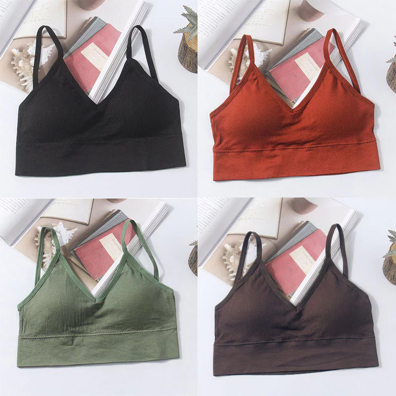 Top Yoga Sexy V-Neck | Conforto, Sustentação e Estilo
