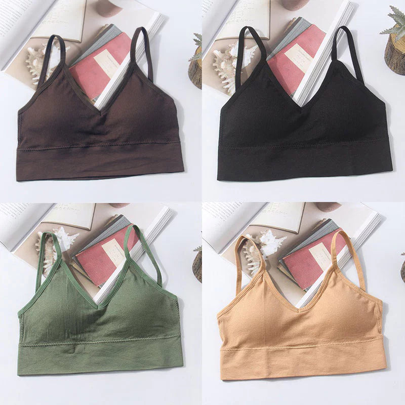Top Yoga Sexy V-Neck | Conforto, Sustentação e Estilo