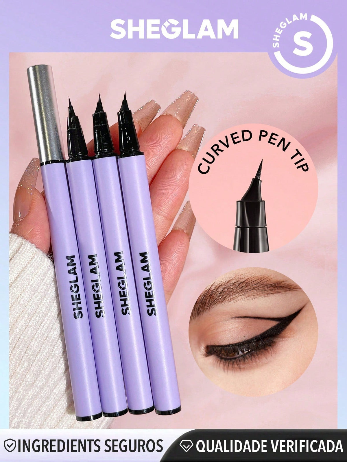 SHEGLAM Delineador Angular Pro - Flex - Luna Fashion Style -