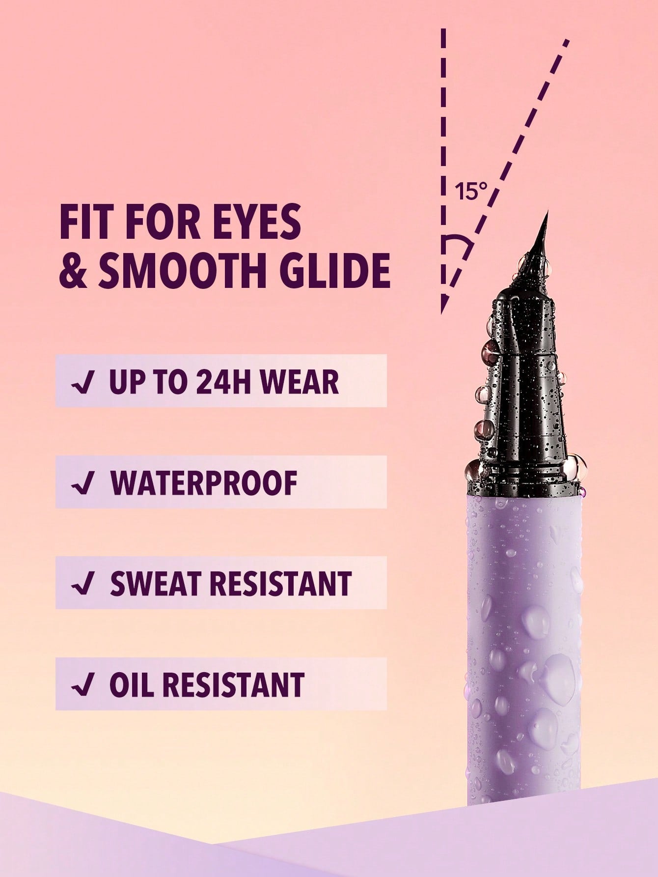 SHEGLAM Delineador Angular Pro - Flex - Luna Fashion Style -