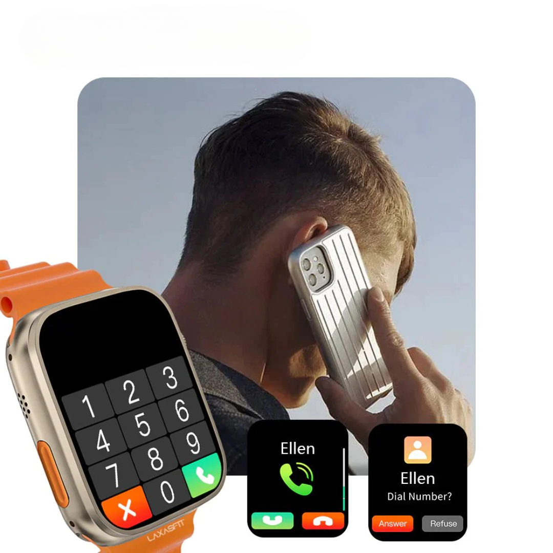 Relógio LAXASFIT T800 Ultra2 Smart Watch