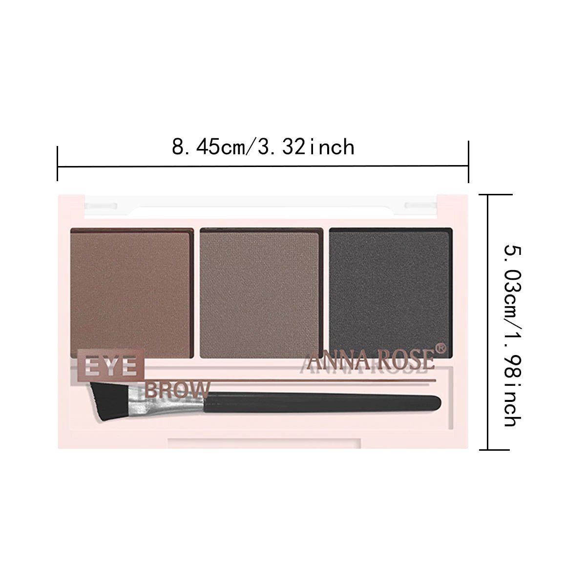 Sombra Tridimensional em Pó para Sobrancelhas - Luna Fashion Style -