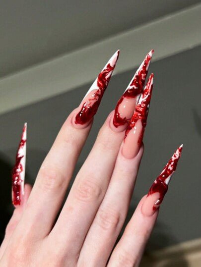 Unhas Postiças Stiletto | 24 u - Luna Fashion Style -
