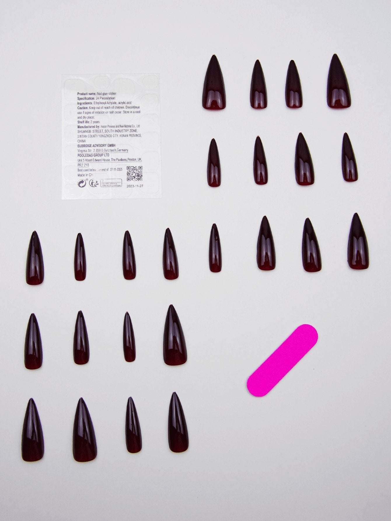 Unhas Postiças Stiletto | 24 u - Luna Fashion Style -