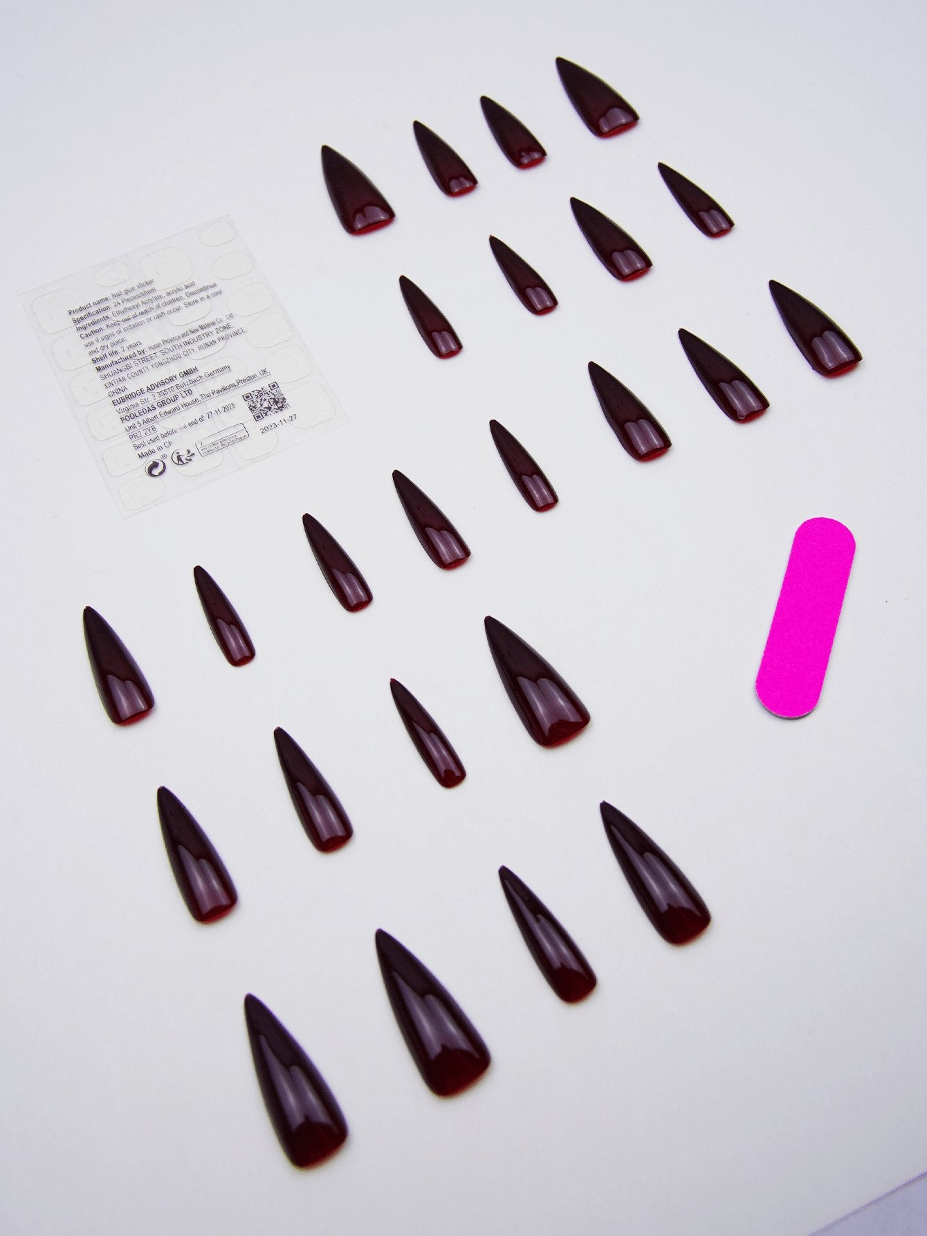 Unhas Postiças Stiletto | 24 u - Luna Fashion Style -