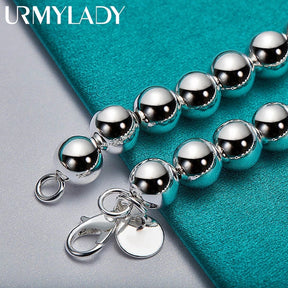 Pulsera SilverBeads - Plata 925 con cuentas de 6 mm