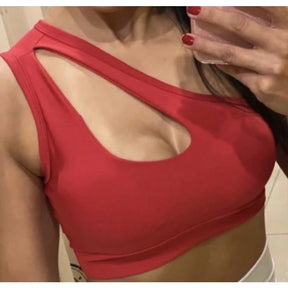 One Shoulder Drop Top